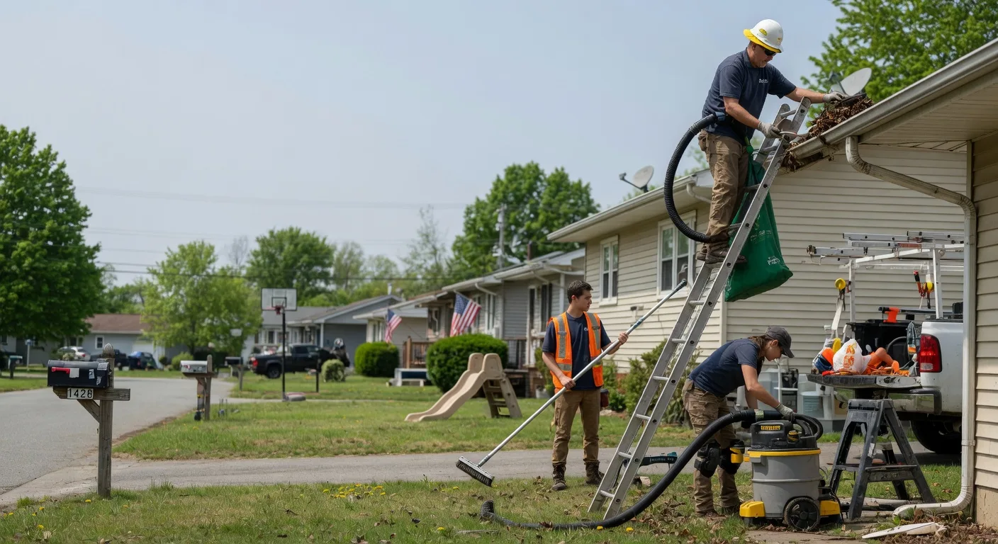 Gutter Installation in New London, OH near me